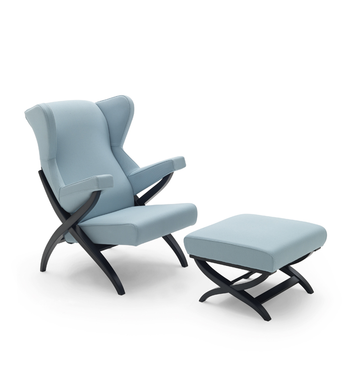 Fiorenza armchair & Pouf