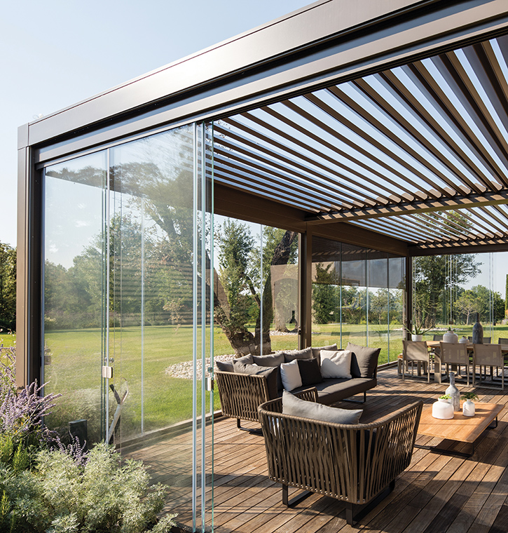 Bioclimatic Pergola Opera of Pratic