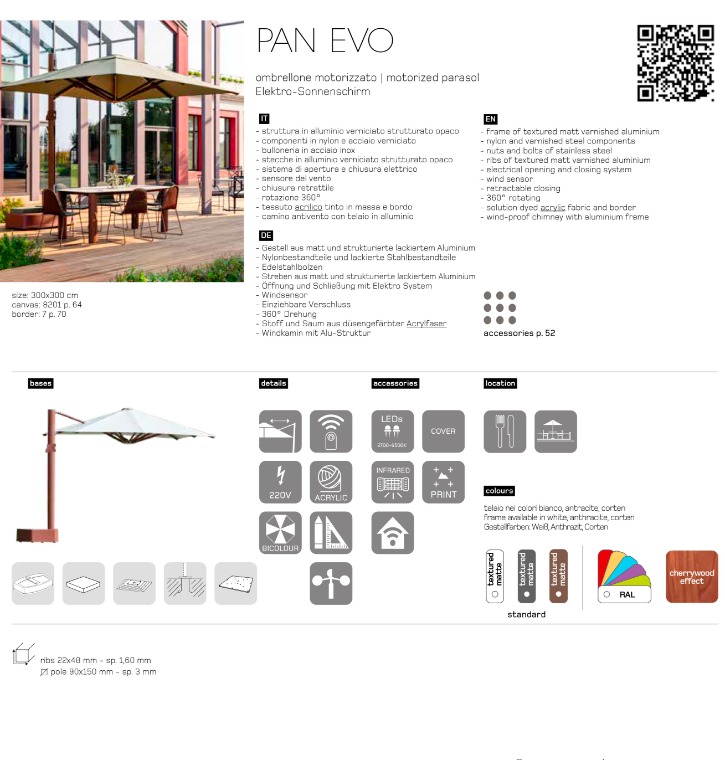 CREMA OUTDOOR - Pan Evo