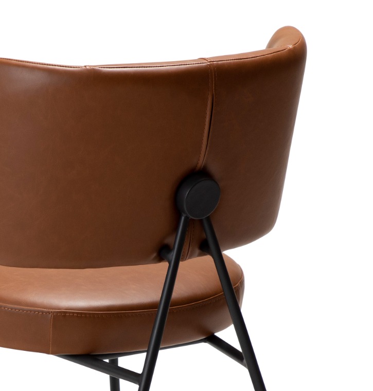 ROOST chair formes an ‘A’ shape in the back 