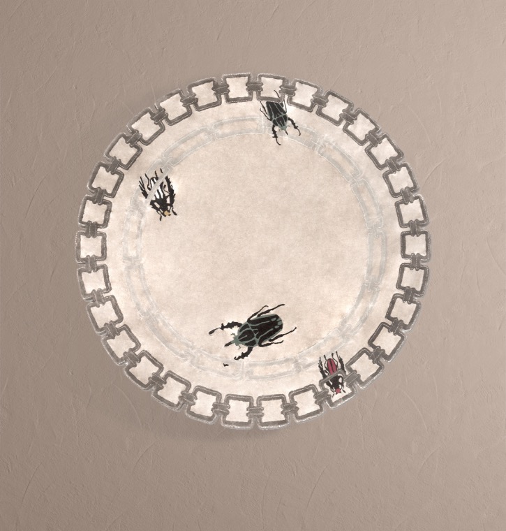 Tappeto Golden Bugs