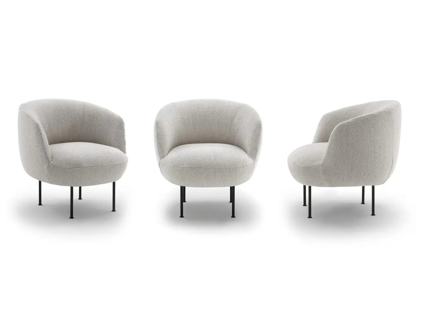 Supplì armchair - Fabric version