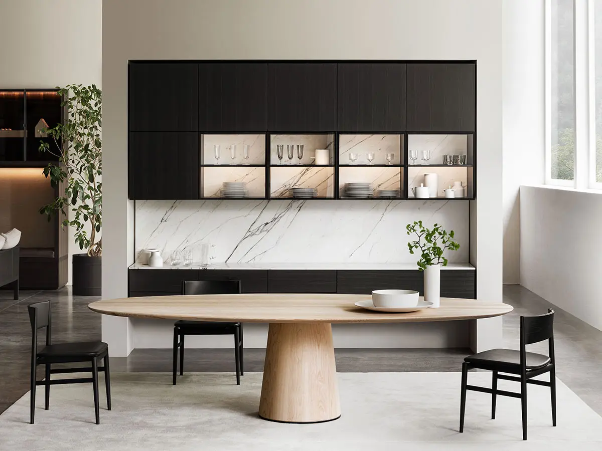 Porro_Materic ovale design Piero Lissoni