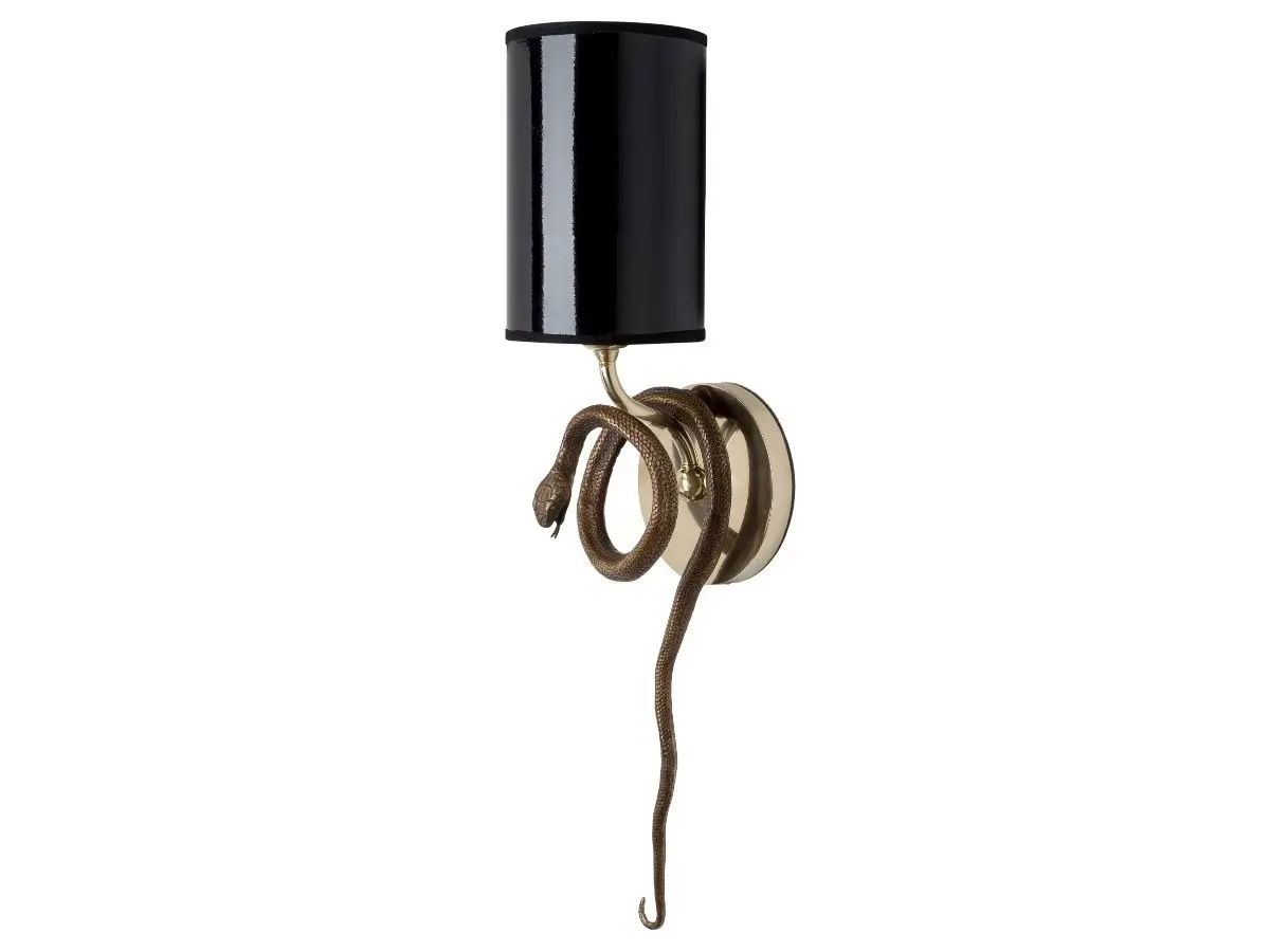 Bronzetto - Wall lamp Serpente