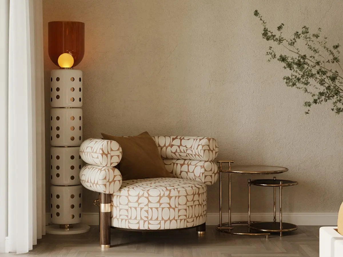 Mezzo Collection - Marlon Floor Lamp