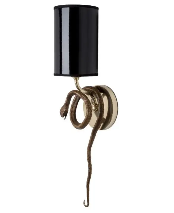 Bronzetto - Wall lamp Serpente
