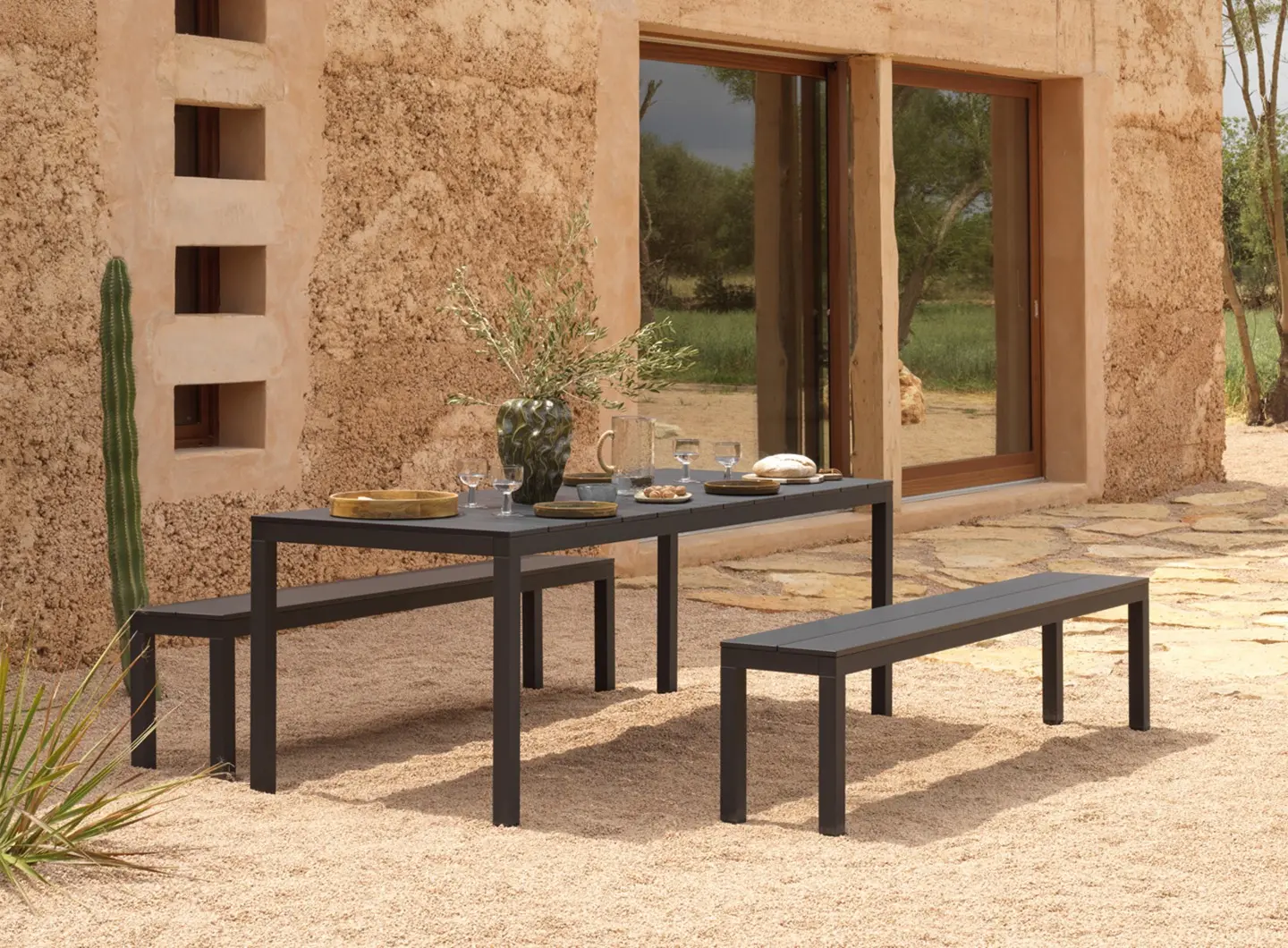 Set Rio Bench Alu