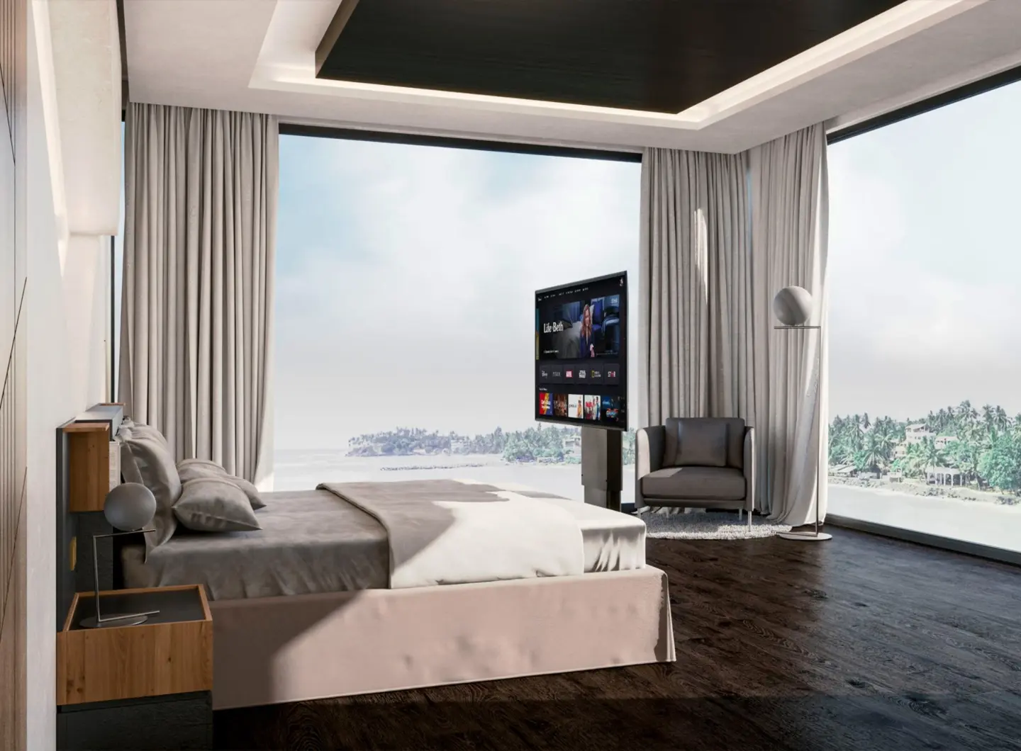 Under Bed Lift TV