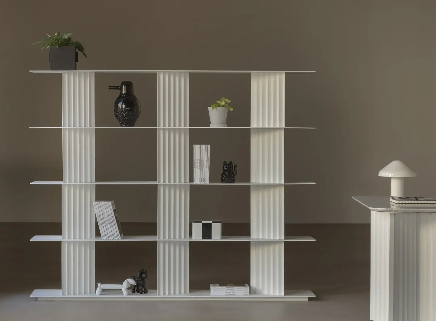 Plec Shelving storage system