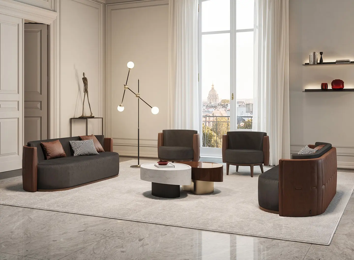Hook Armchair – Designed by Santiago Sevillano Studio