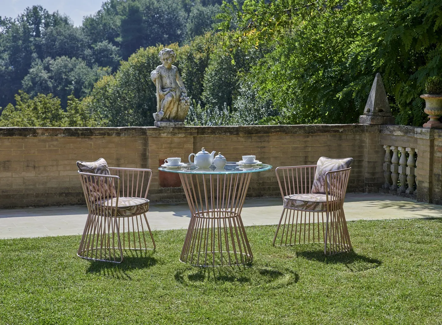 Yucca dining set - Demetra Samuele Mazza Oudoor collection