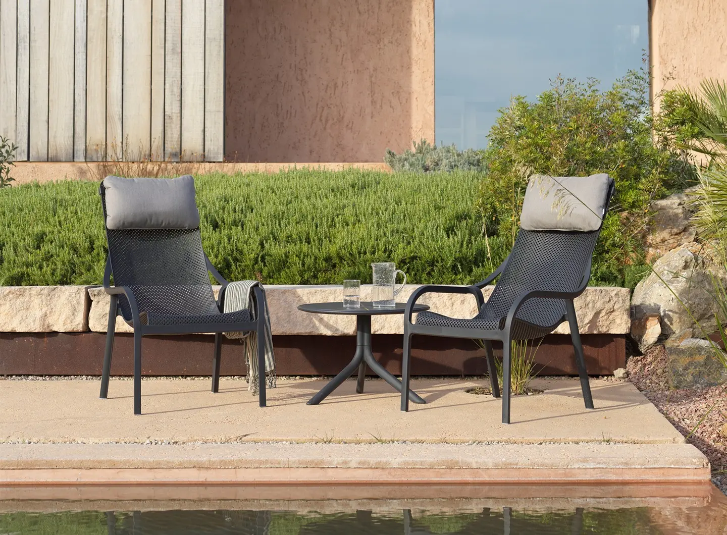 Net Lounge - Cuscino Poggiatesta Net Lounge - Spritz