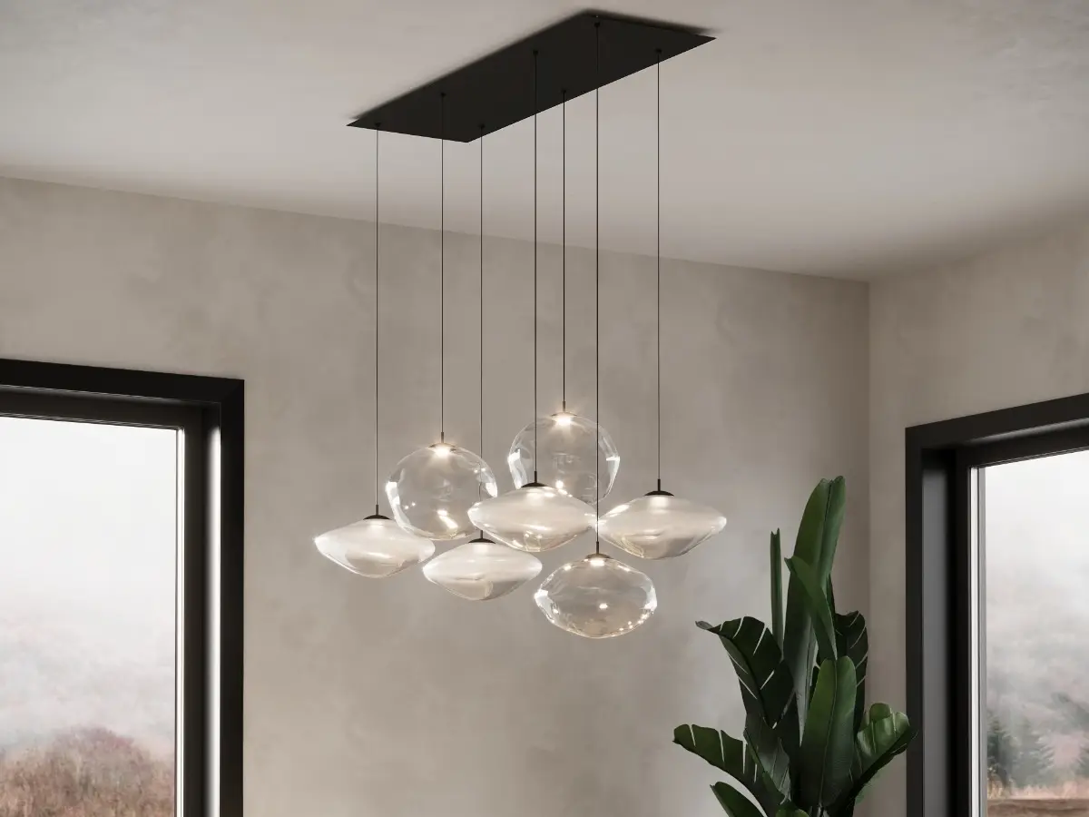 mark cangini e tucci multiple suspension lamp 