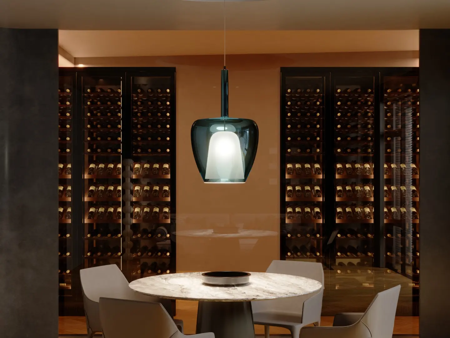clos max cangini e tucci suspension lamp