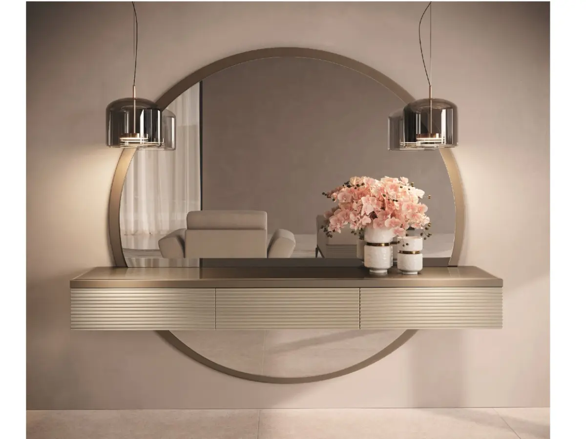 LINEA - consolle con specchiera
