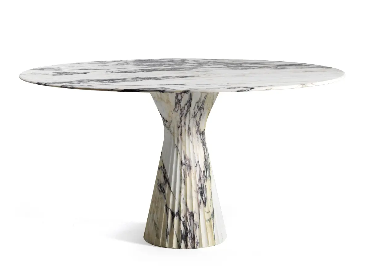 Odette dining table, tavolo di design in marmo