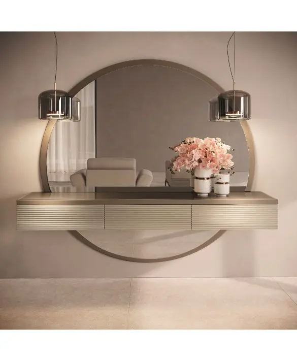 LINEA - consolle con specchiera