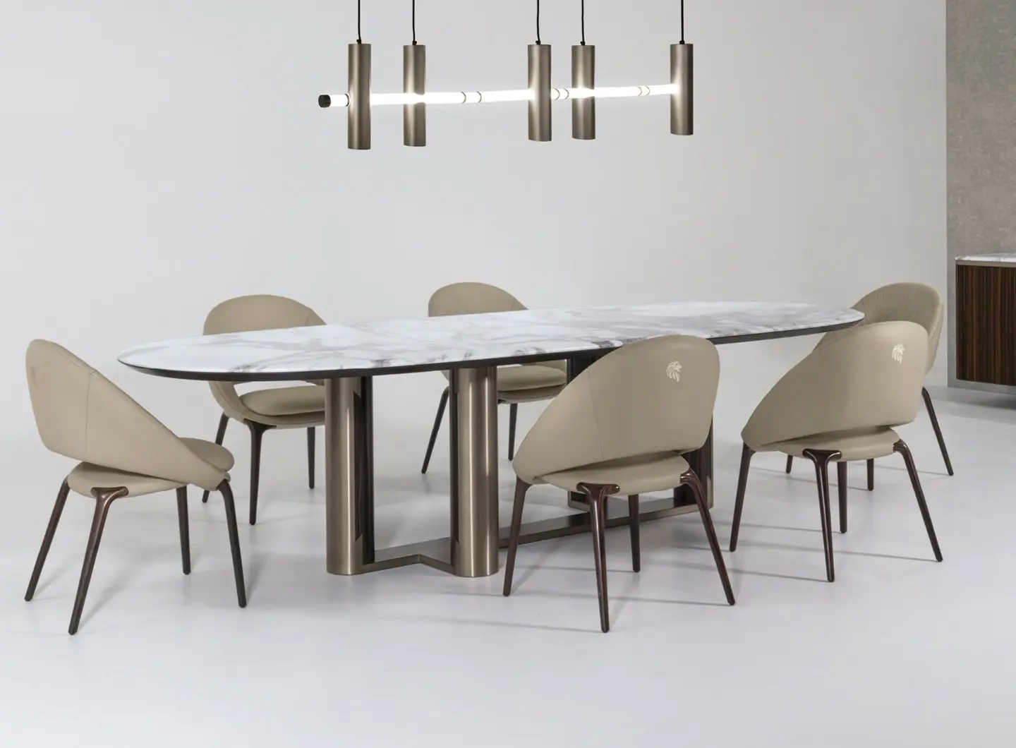 Oval table - Luxor 