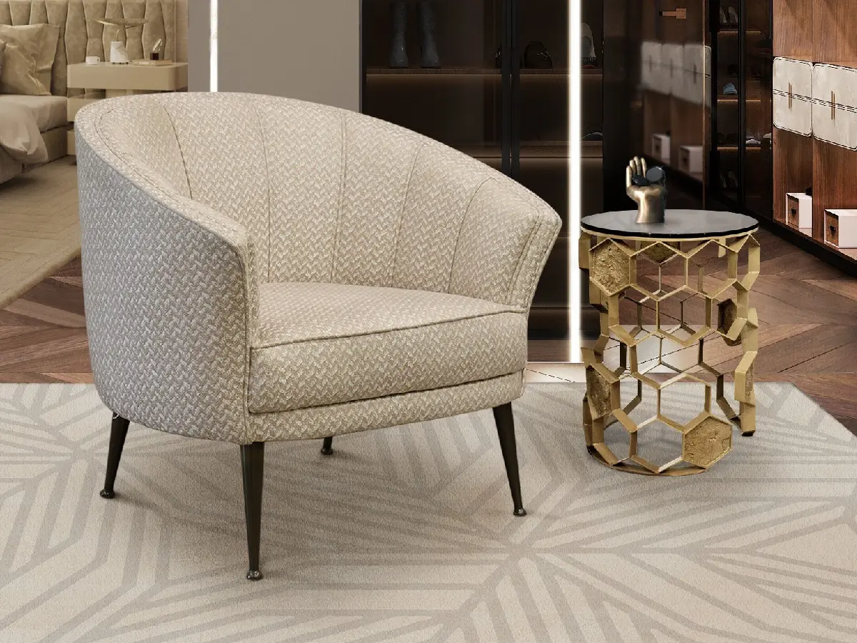 Eleganza geometrica: il tavolino Manuka protagonista di un design sofisticato