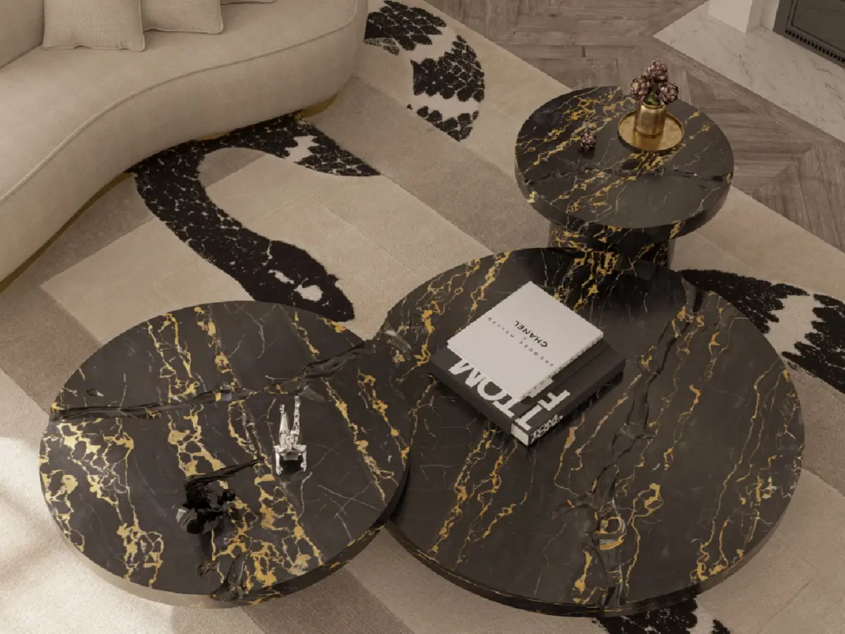Soggiorno Classico con Tappeto Imperial Snake