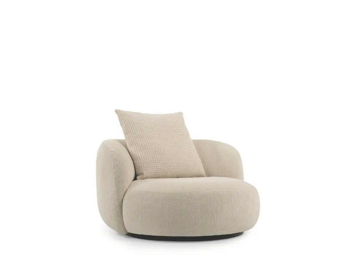 VIC swivel armchair, CRD Verzelloni