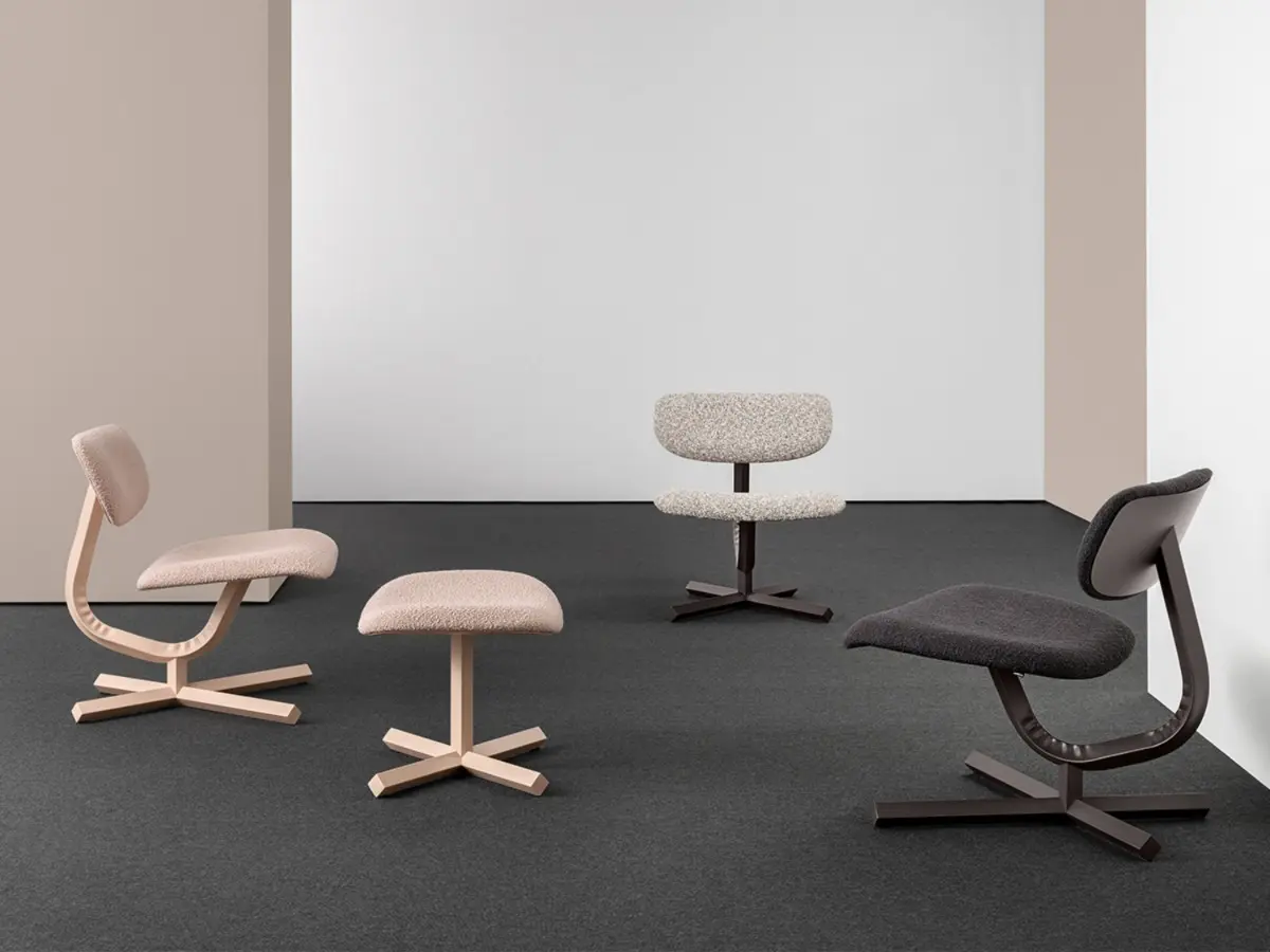 Mara - Typo Lounge Chair & Ottoman