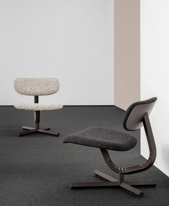 Mara - Typo Lounge Chair & Ottoman