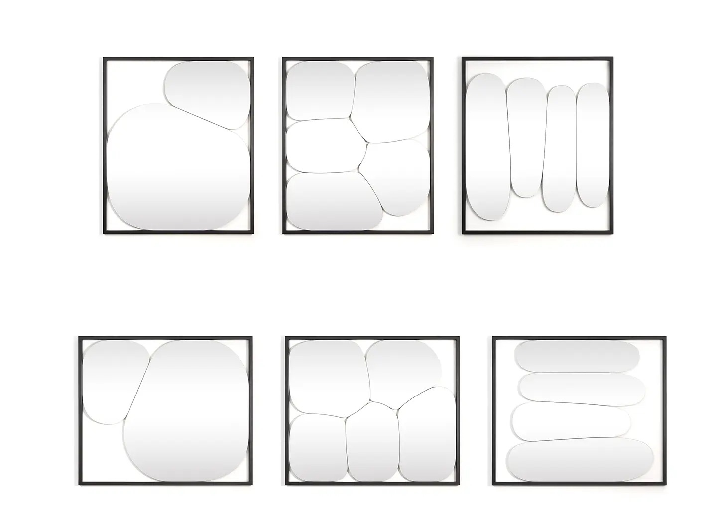 specchi Morphed Mirror di Paul Cocksedge per Magis