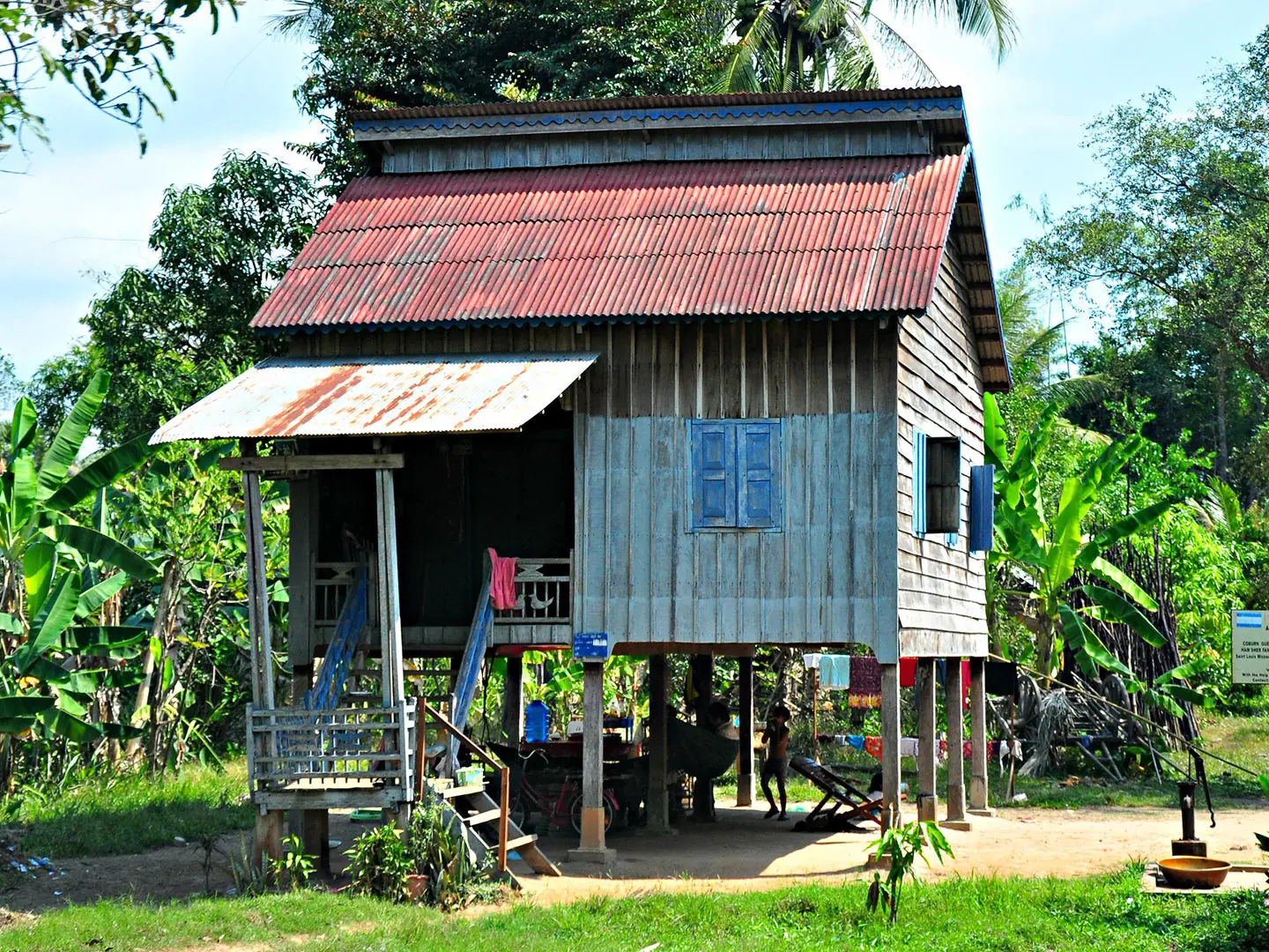 Casa in Cambogia