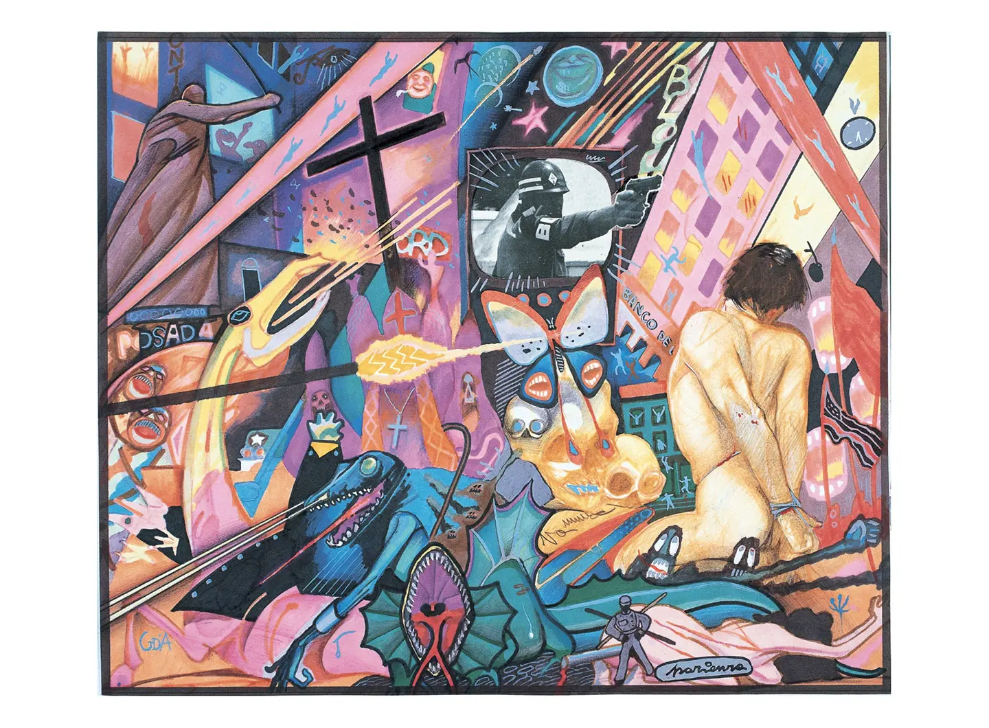 Andrea Pazienza, Il metodo Cono Sud, 1983, Collezione Elisabetta Pellerano