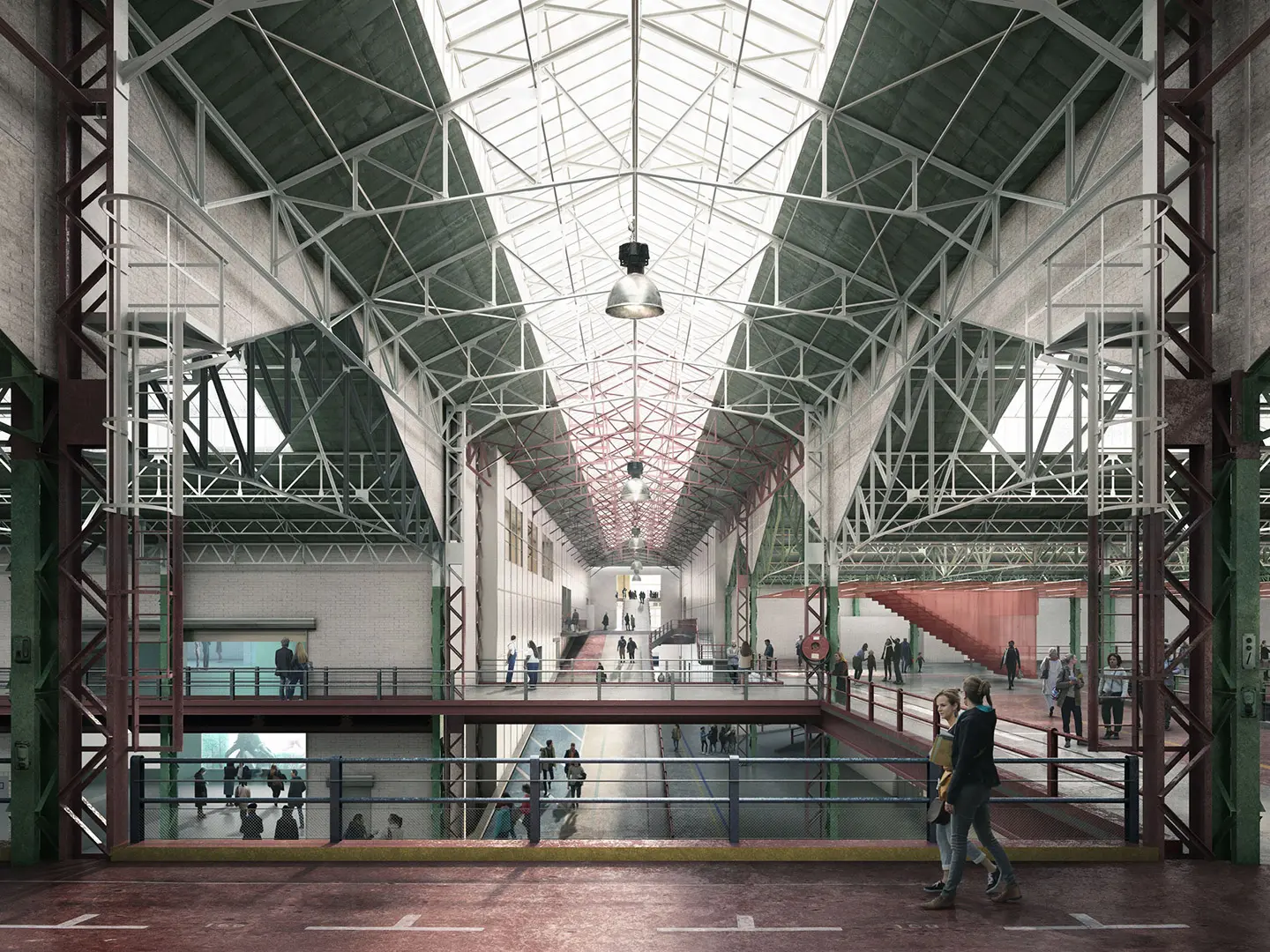 noAarchitecten, EM2N e Sergison Bates architects, KANAL – Centre Pompidou, Bruxelles  Courtesy Sergison Bates architects 