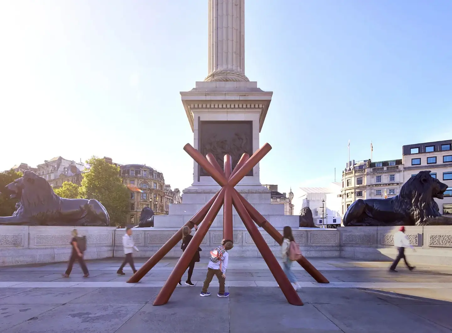 London Design Festival. What Nelson Sees by Paul Cocksedge, courtesy LDF