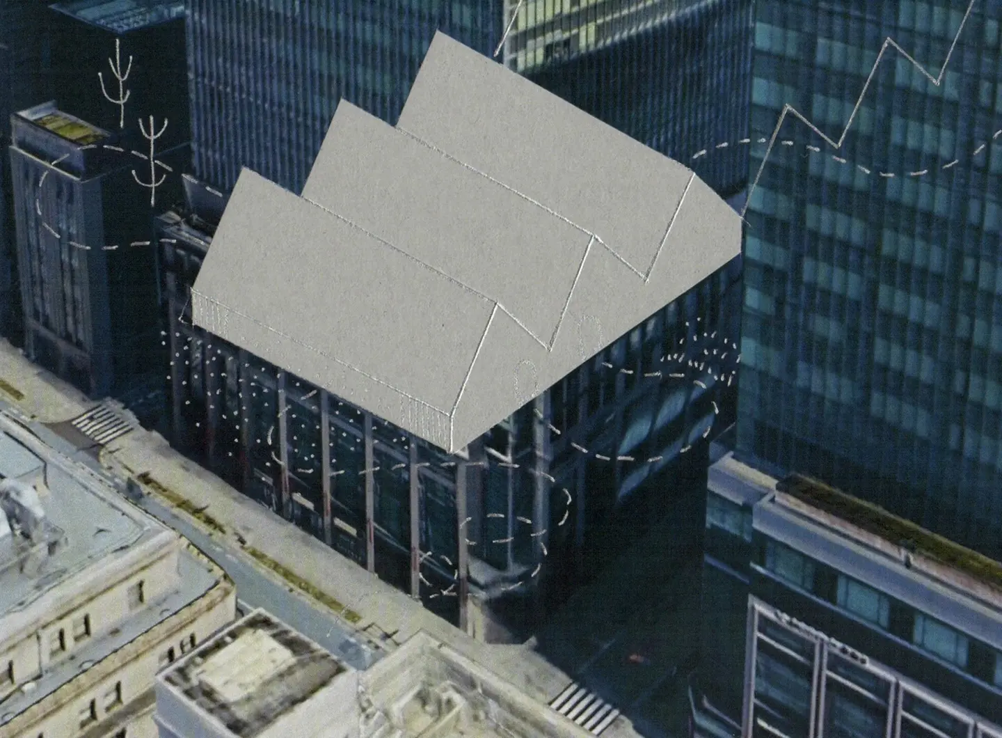 DesignTide Tokyo. Location of the event, designed by Ryugo Itasaka and created in collaboration with Shuntaro Yoshino