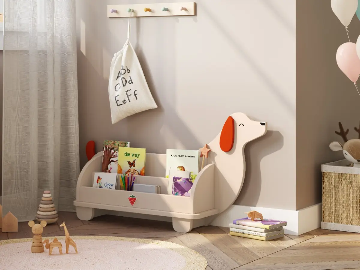 Puppy Bookcase