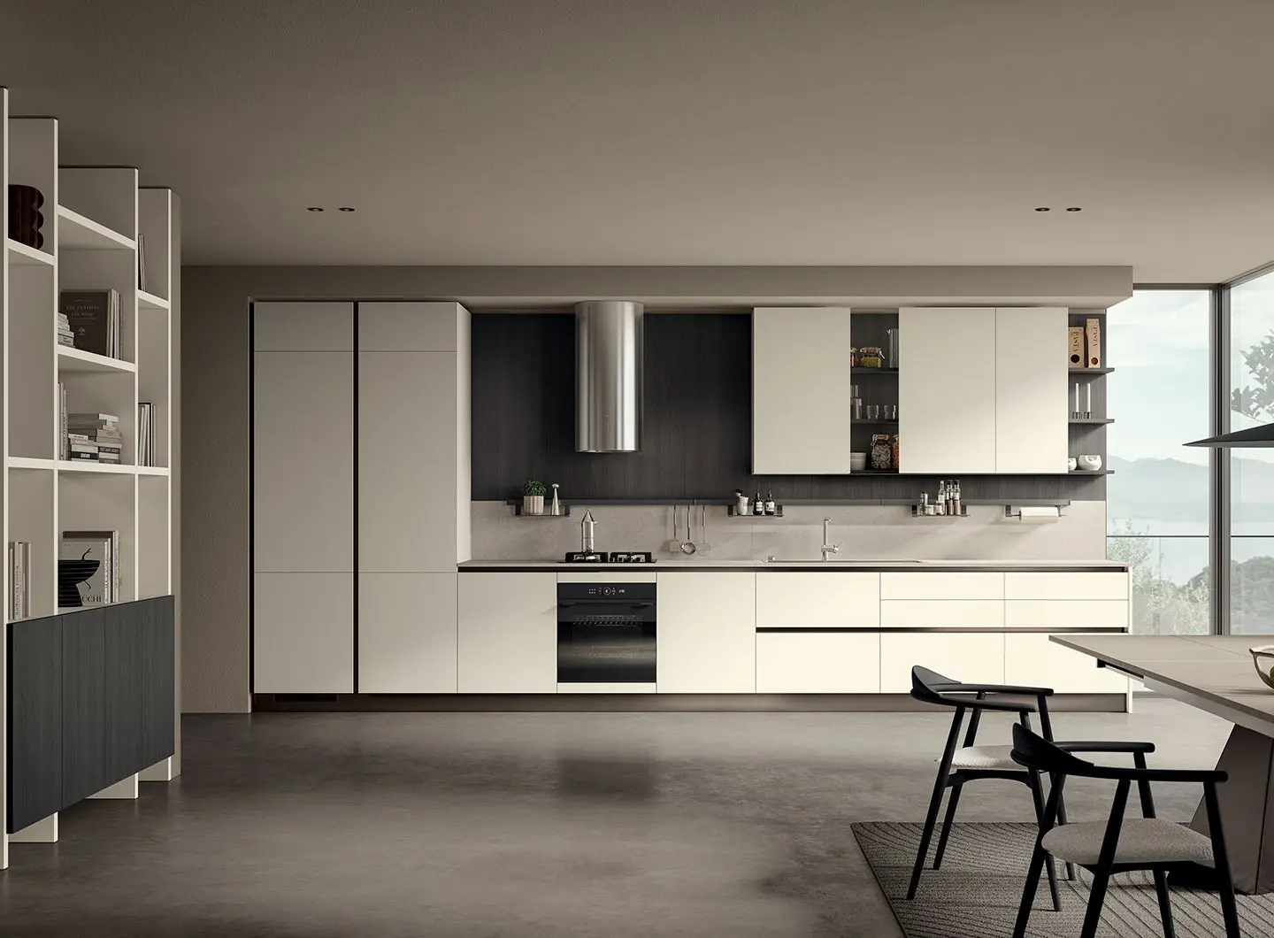 Essenza -  ante in decorativo Bianco Niveo
