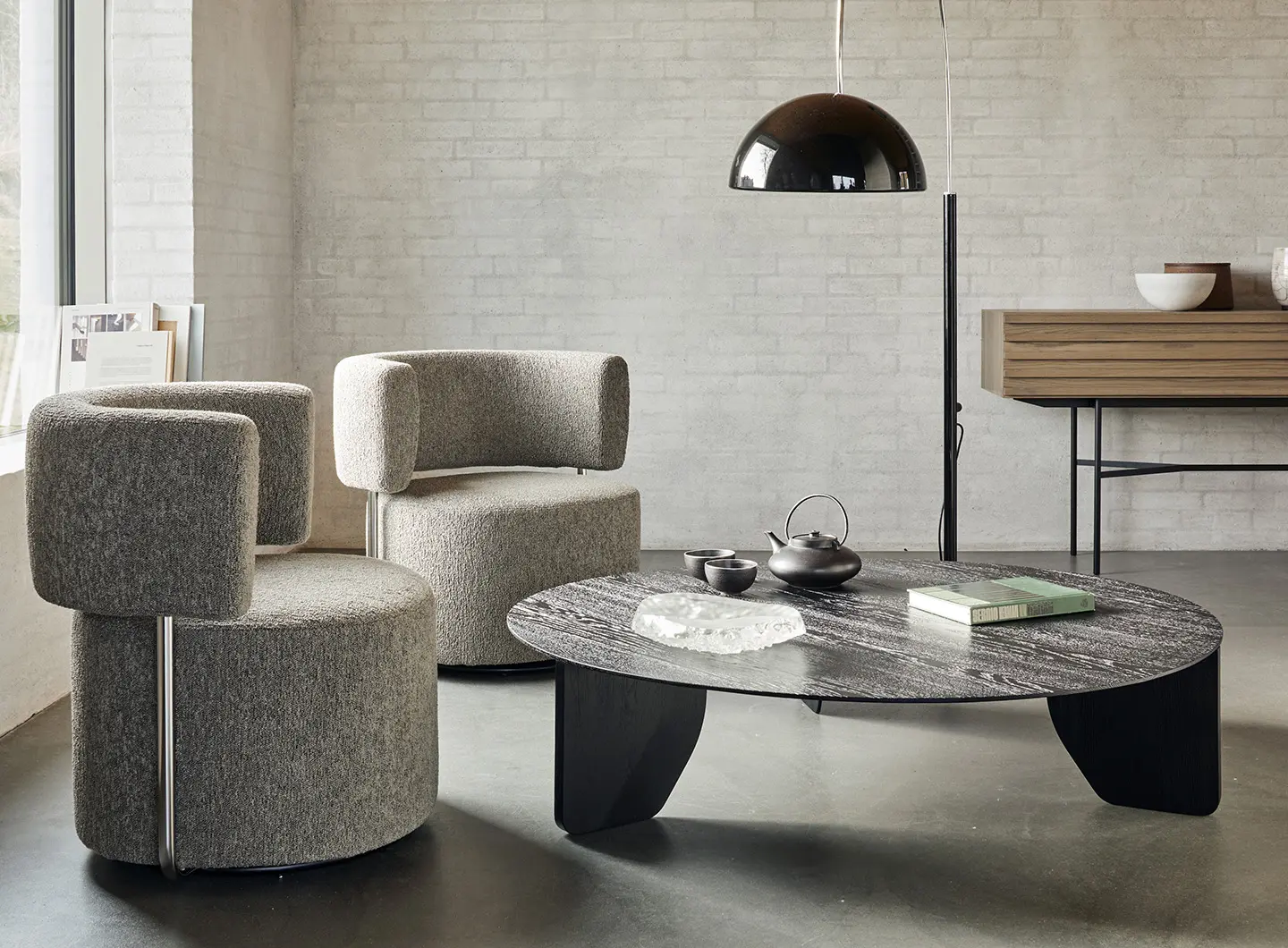 OSO Swivel lounge chair S, more, design Peter Fehrentz 2025