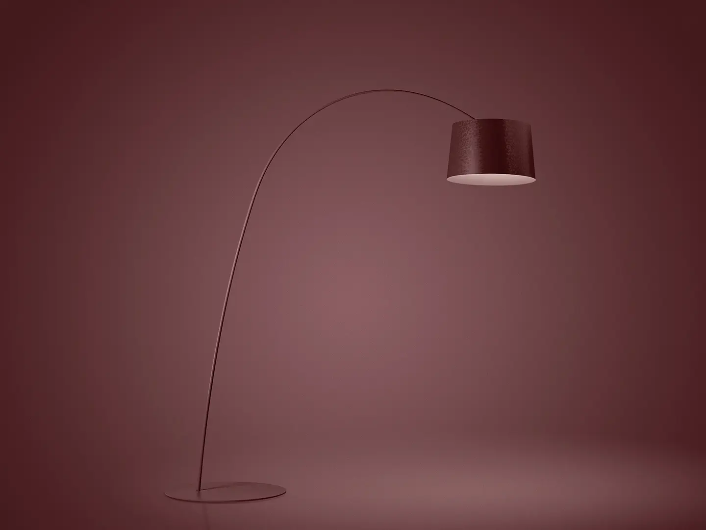 Lampada Twiggy Burgundy, Foscarini, design Marc Sadler