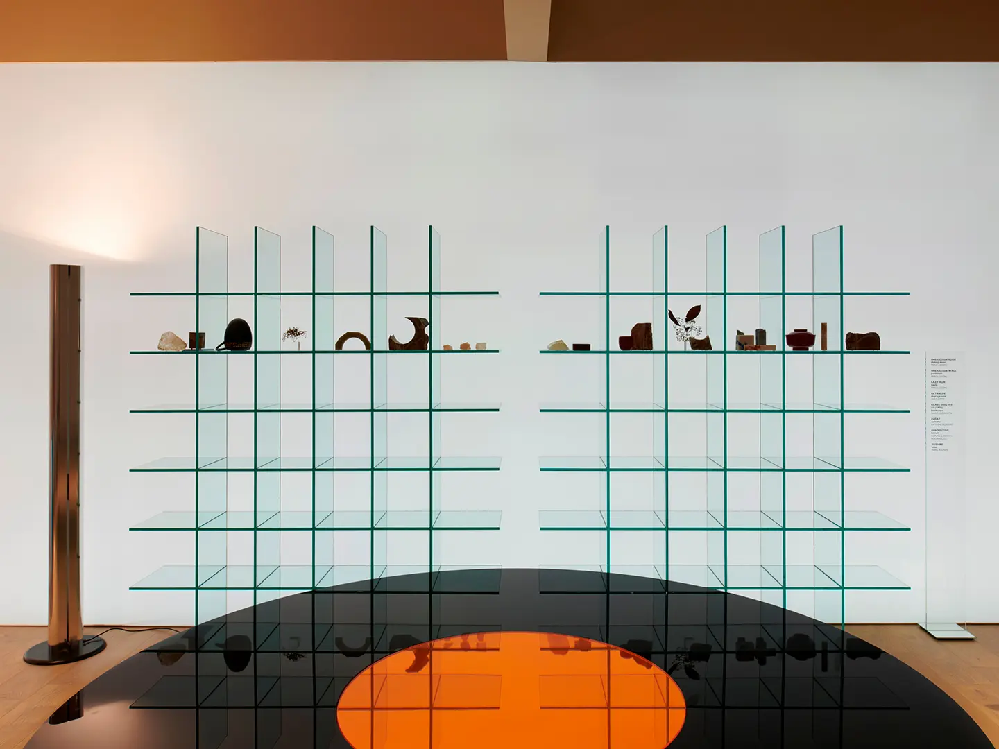 Libreria Glass Shelves #1, design Shiro Kuramata, Glas Italia 