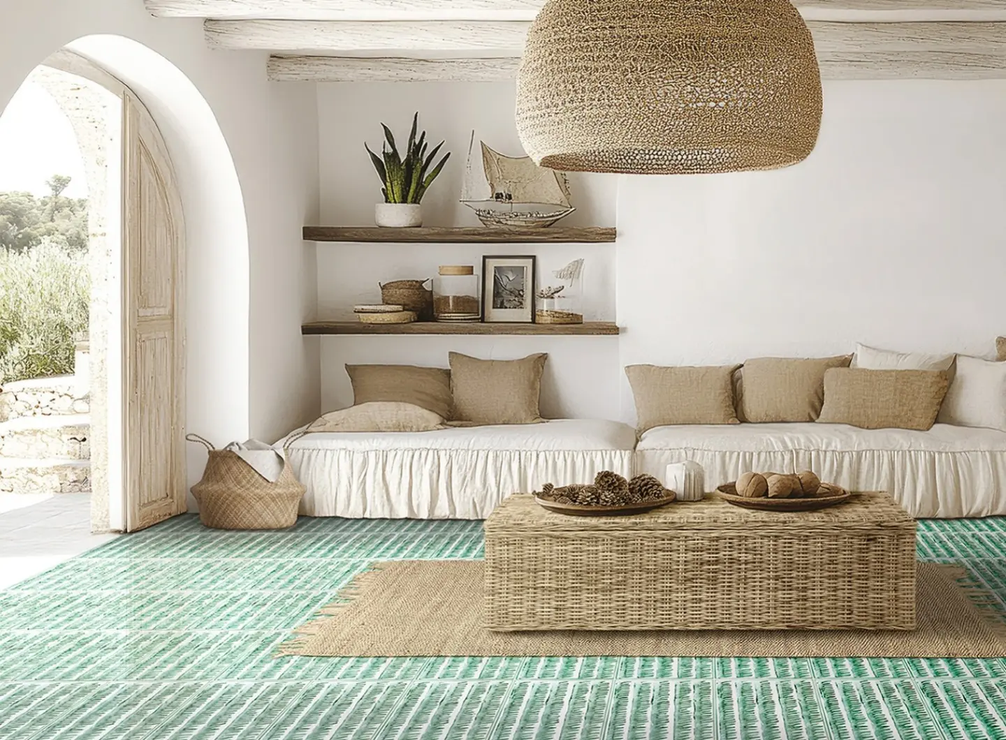 Midollino Collection - Ramina Green 