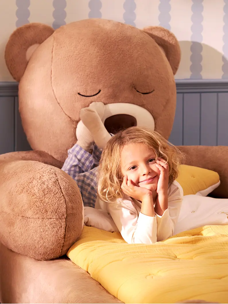 Teddy Bear Bed, collezione Fluffy Friends, Çilek