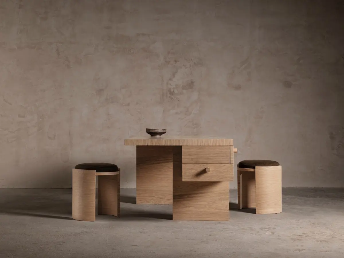 Oak desk