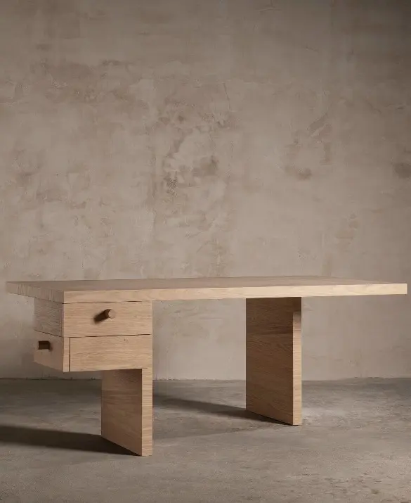Oak desk