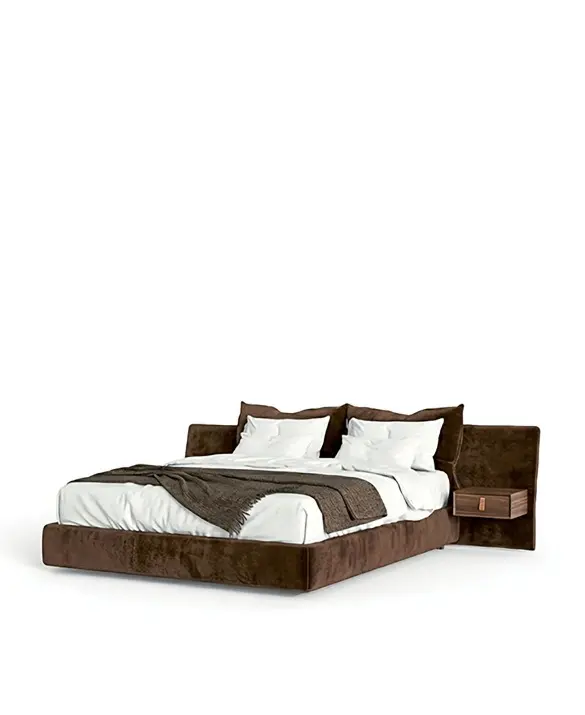 Letto con luce integrata