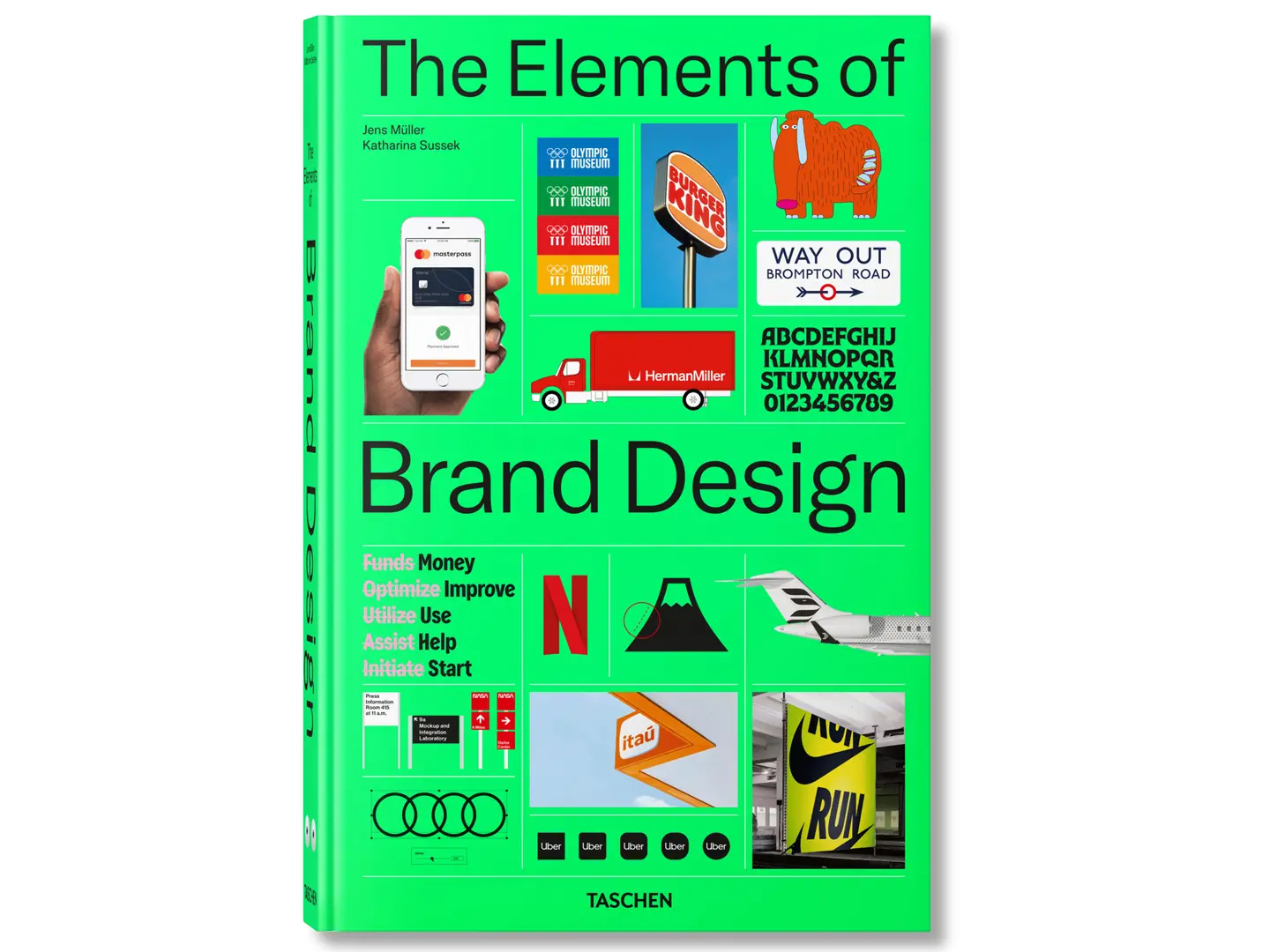 The Elements of Brand Design di Jens Müller e Katherina Sussek, Taschen 