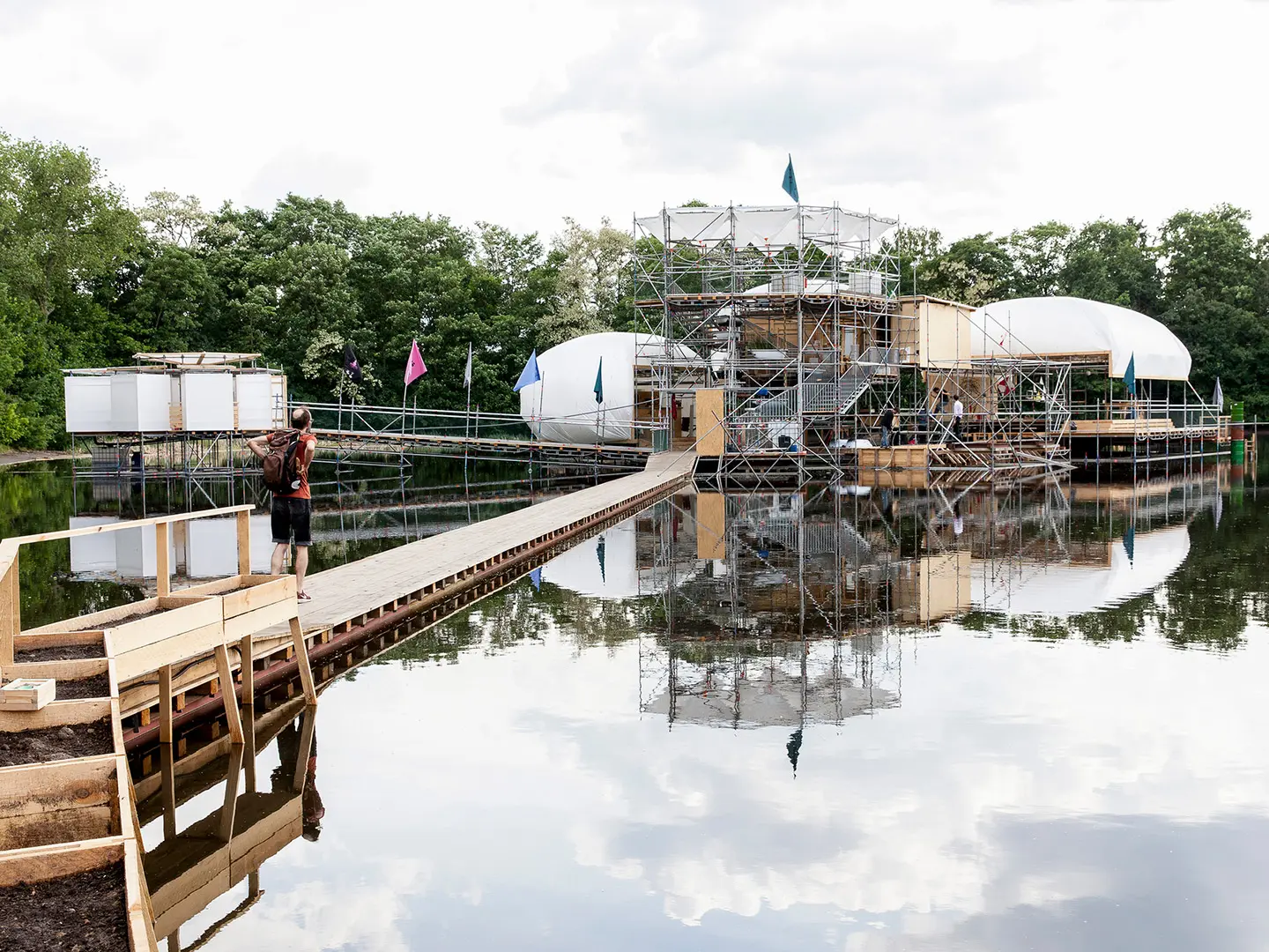 Floating University, raumlaborberlin, Berlino, 2018 - Ph. Victoria Tomaschko