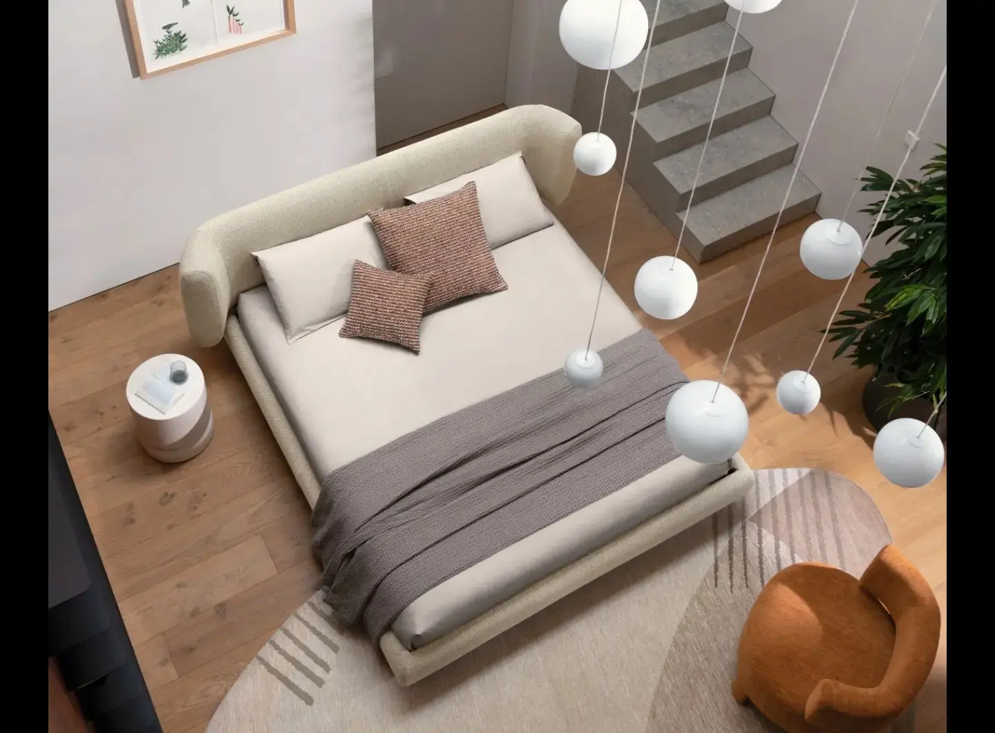 Letto — Glen, Calligaris