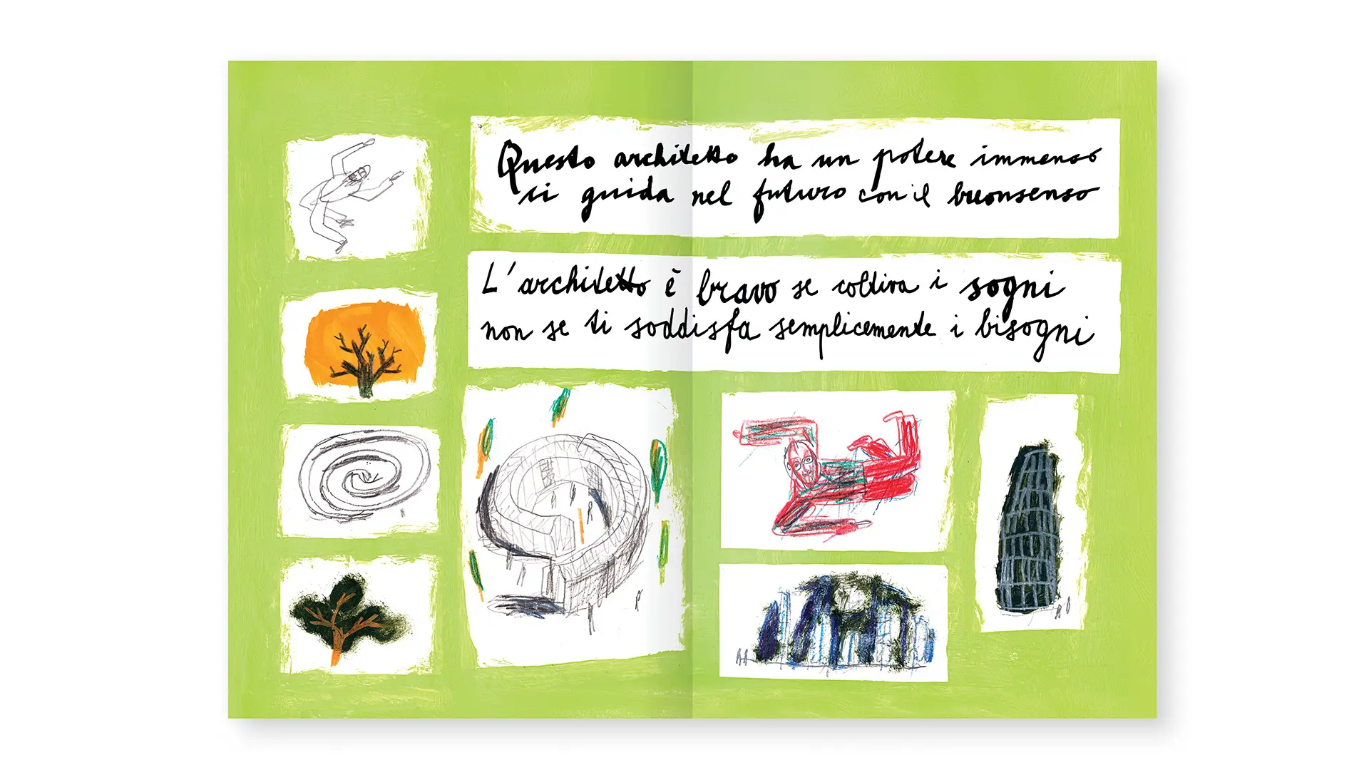 Pagina Libro L'Architetto di Michele De Lucchi