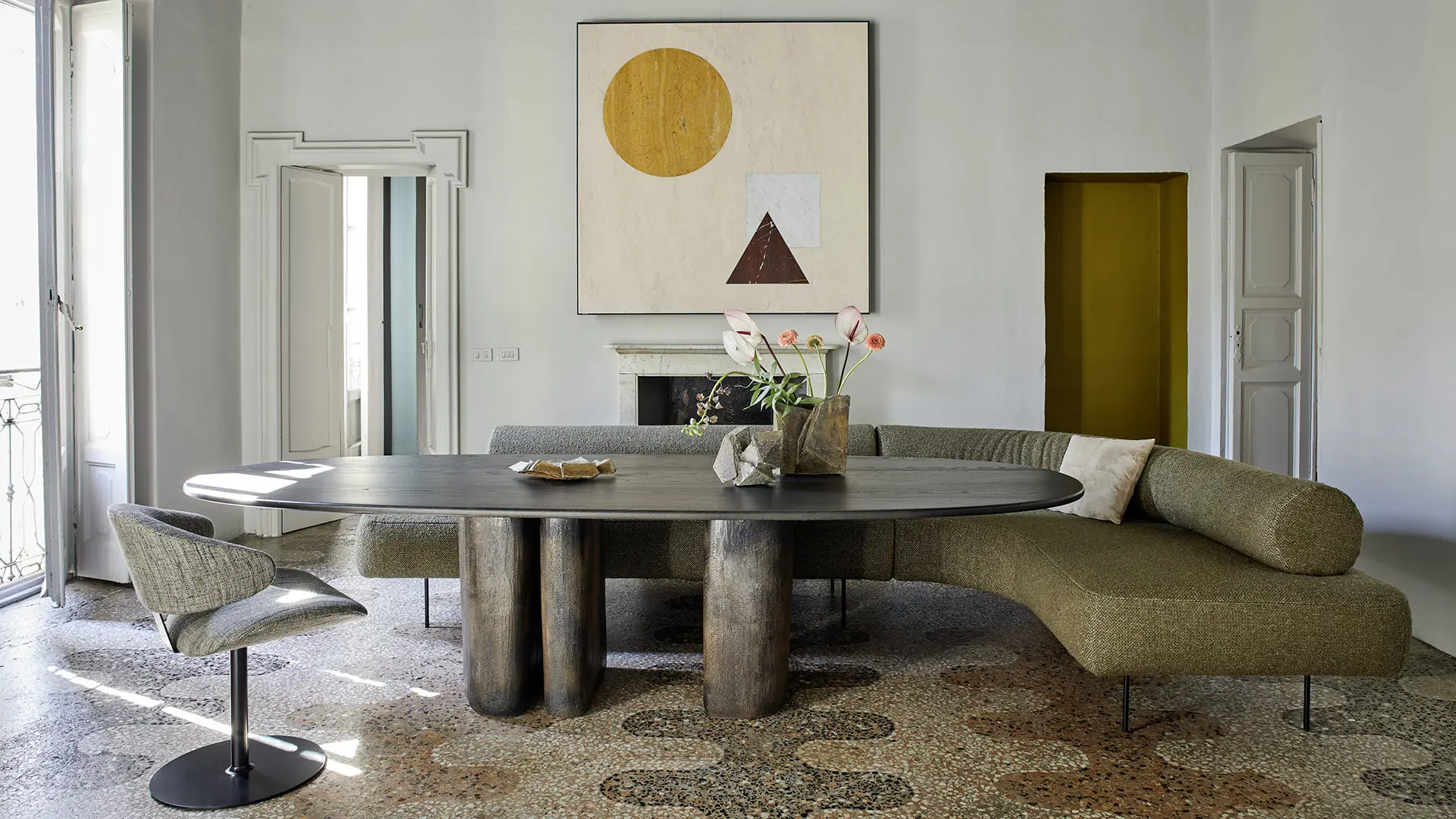 Jaku table, Luz Chair, Onda bench, more, design Bernhard Müller e Peter Fehrentz 2026